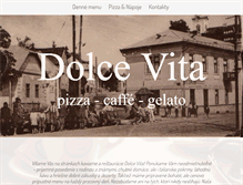 Tablet Screenshot of dolcecaffe.sk